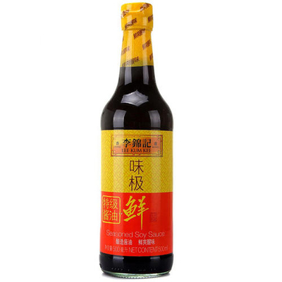 李锦记味极鲜特级酱油500ml/瓶